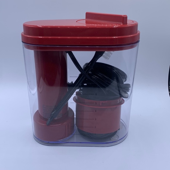 Wolfgang Puck 3 in 1 Red Electric Spiralizer Model BSPL0010 - Picture 2 of 12